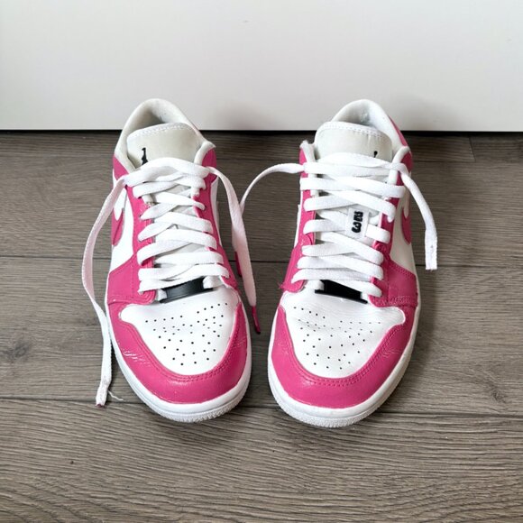 Nike Dunk Low GS Laser Fuchsia Pink Barbie - Sz 6.5Y - Picture 2 of 10